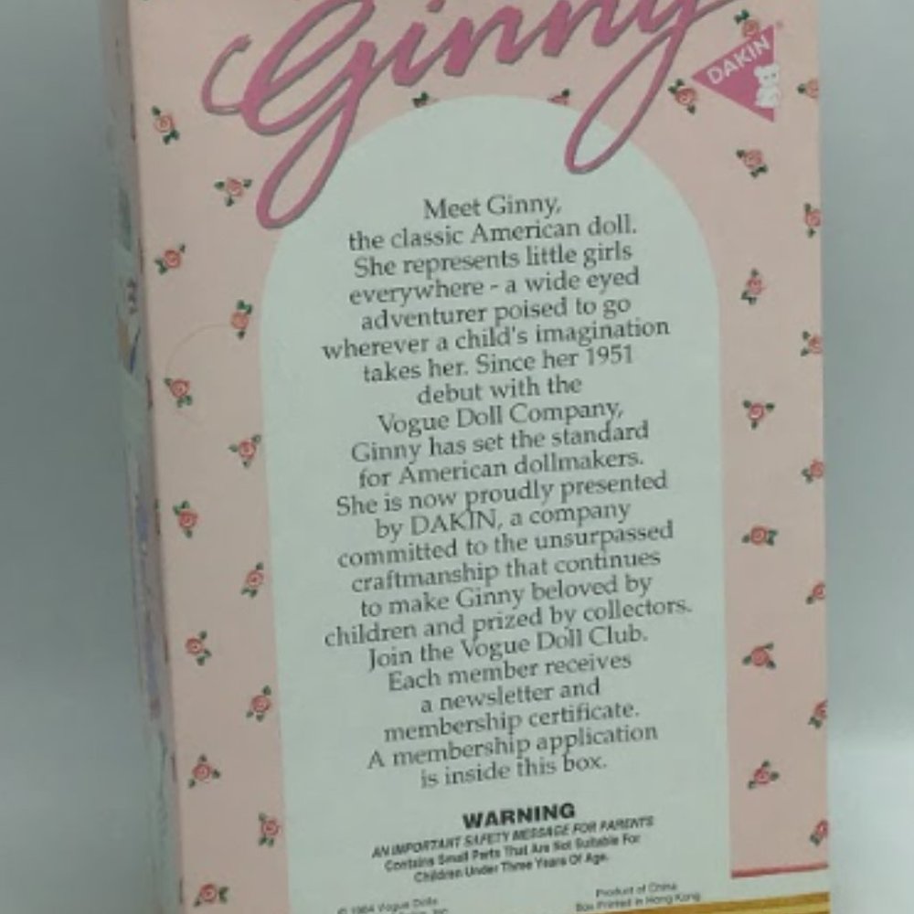 Ginny Vogue Beautiful Gretel 1984 Dakin Collectible Ornamental Character Display - Picture 3 of 12